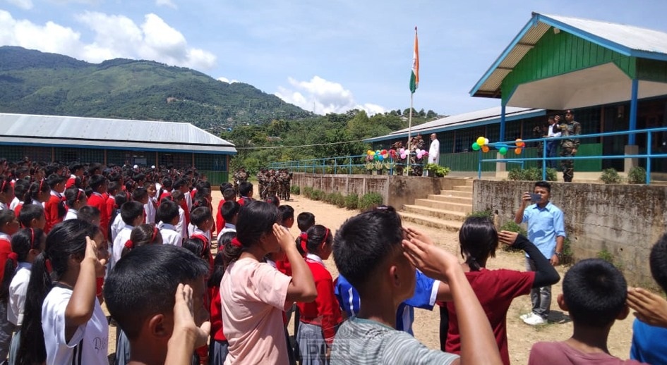 Har Ghar Tiranga campaign at Noklak