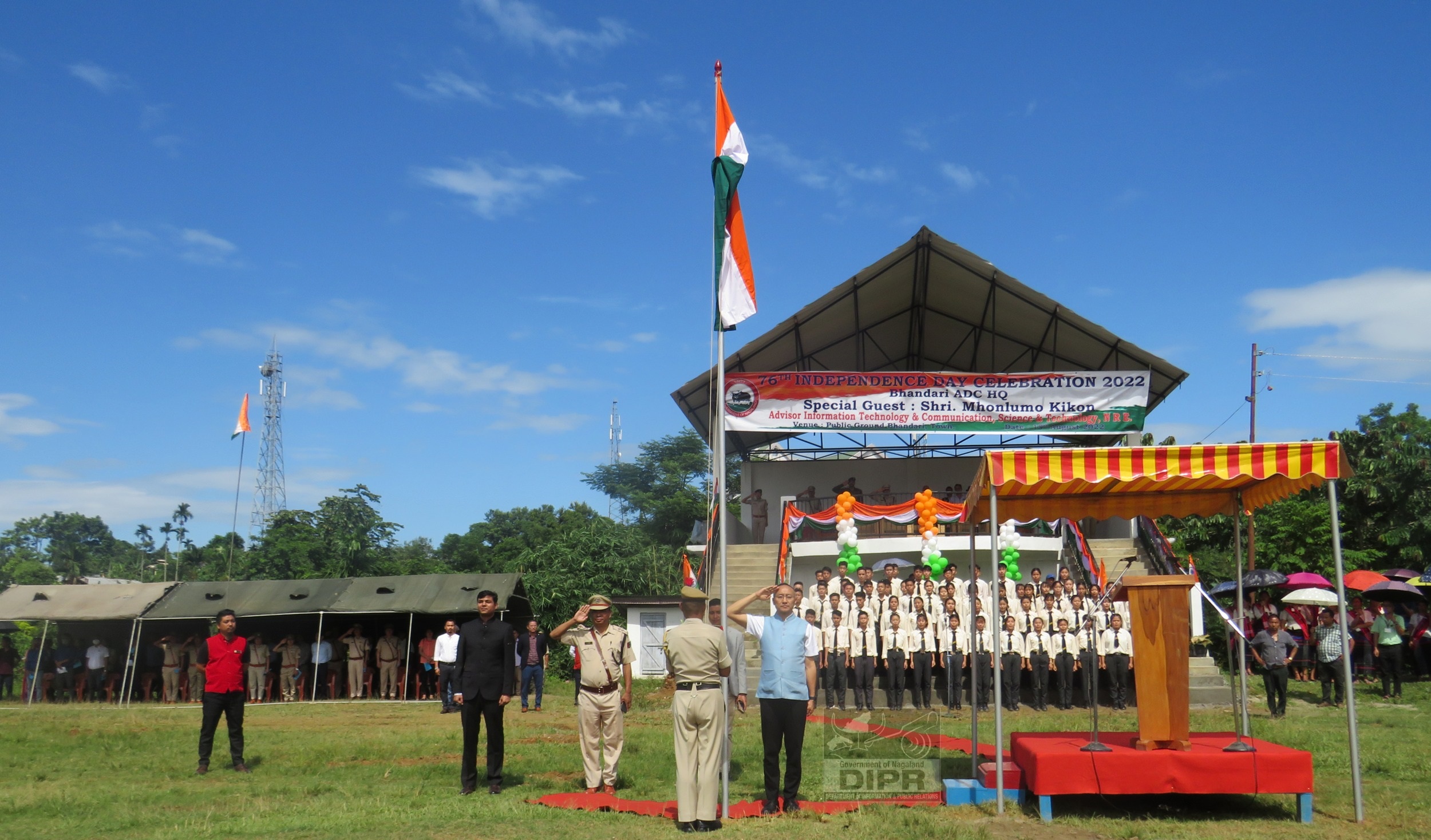 INDEPENDENCE DAY CELEBRATION AT BHANDARI