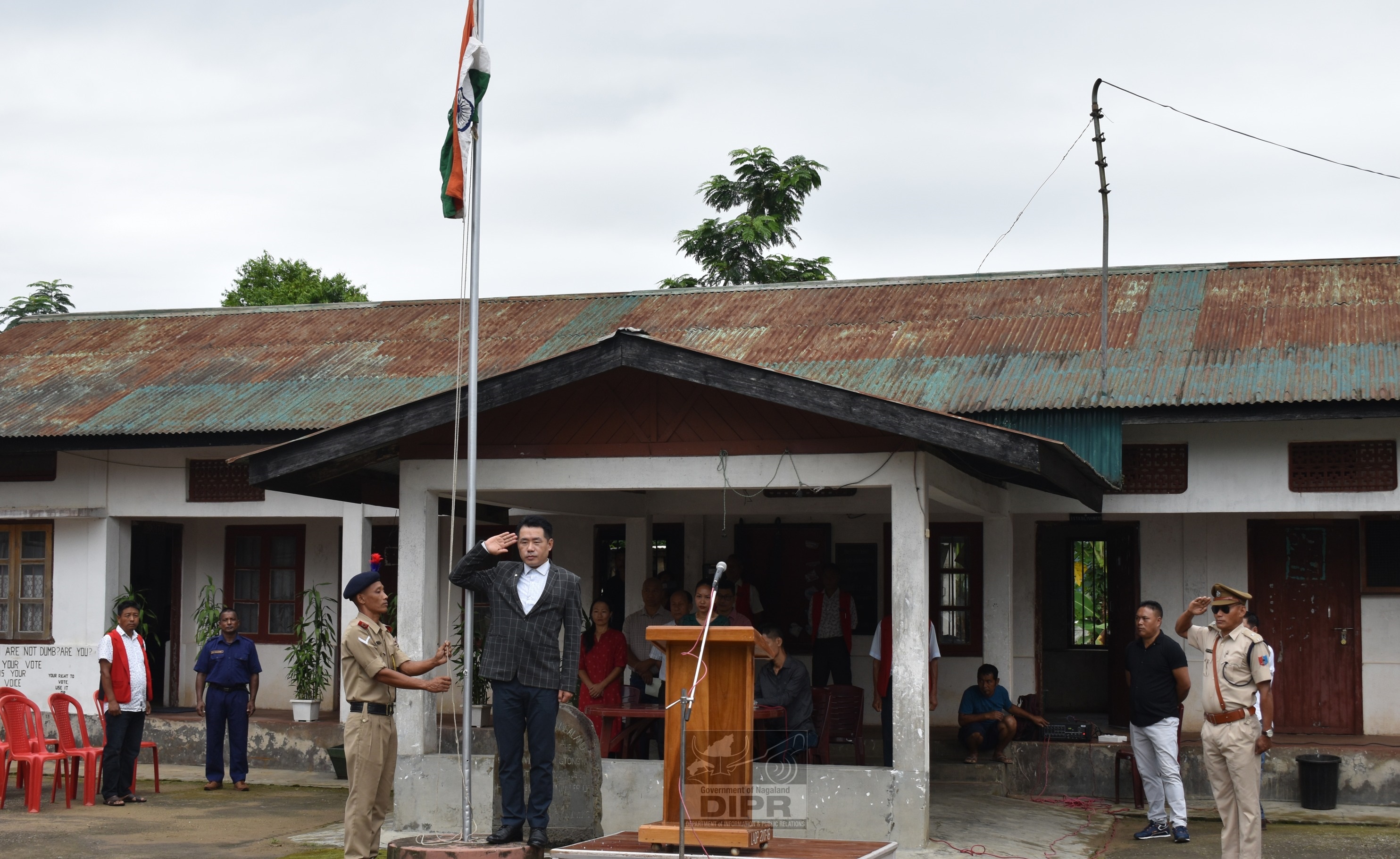 INDEPENDENCE DAY CELEBRATION AT CHANGTONGYA