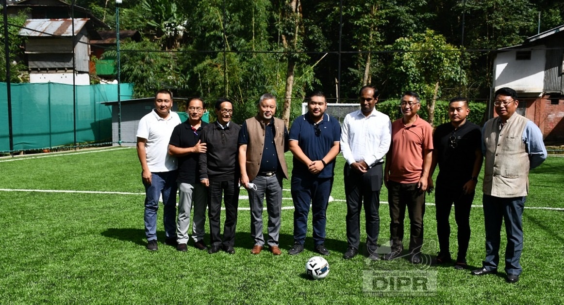 LEGACY FUTSAL ARENA INAUGURATED AT WOKHA TOWN