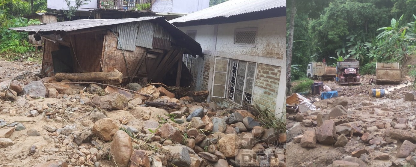 INCESSANT RAIN CAUSES LANDSLIDES AT MANGKOLEMBA