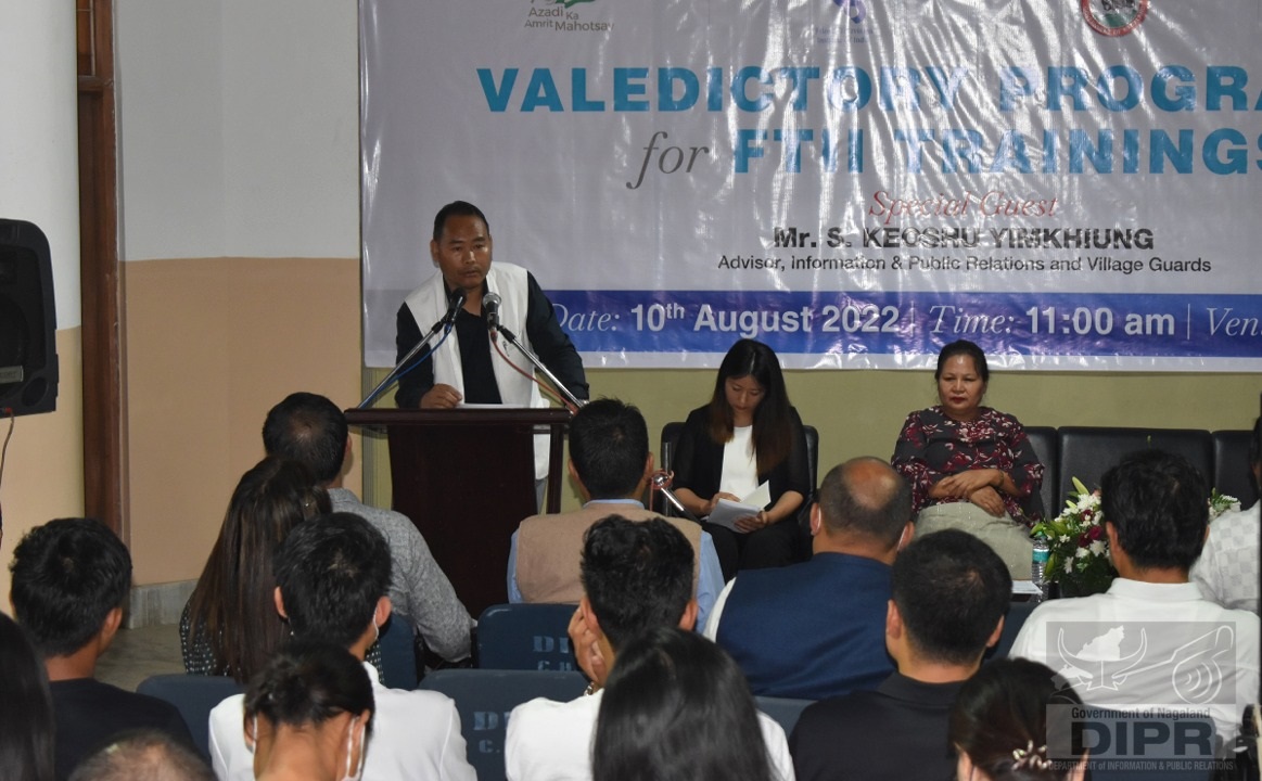 VALEDICTORY PROGRAMME FOR FTII TRAININGS HELD AT DIPR