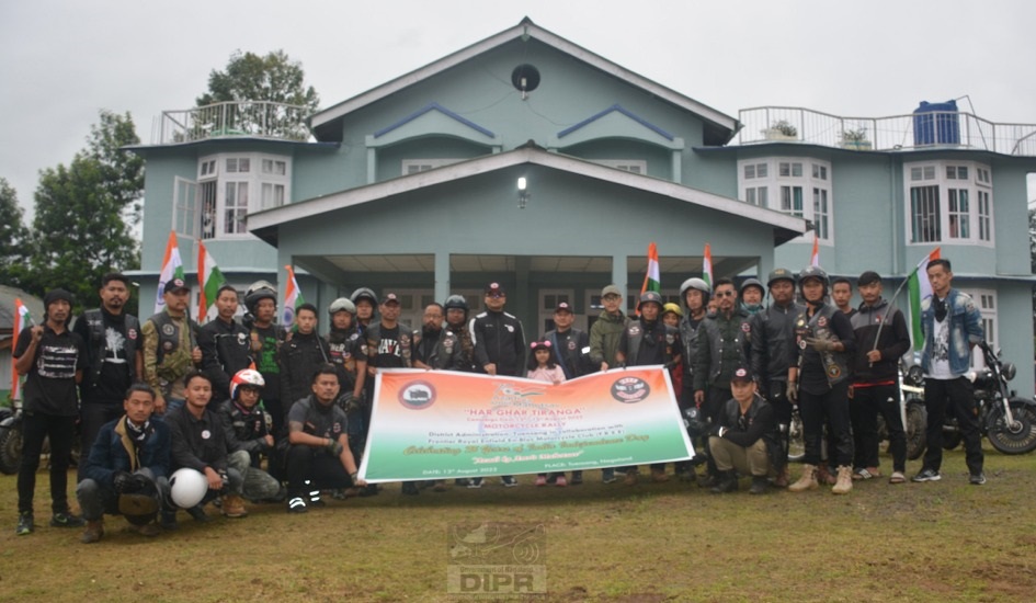 HAR GHAR TIRANGA ACTIVITIES CONTINUE AT TUENSANG