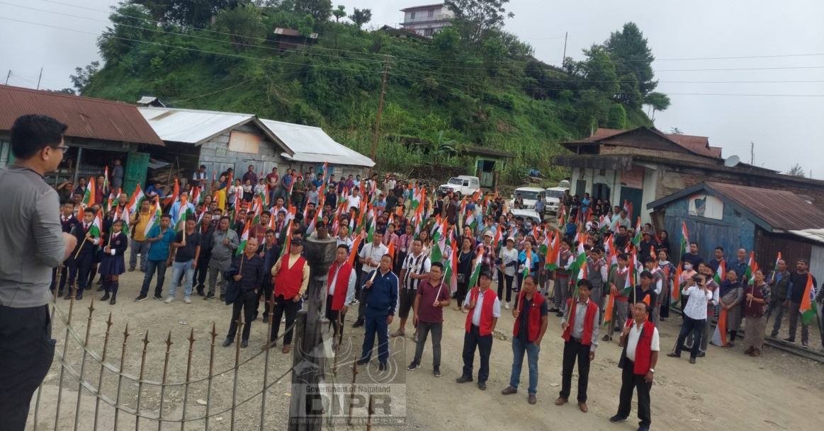 Prabhat Pheri walk held at Satakha