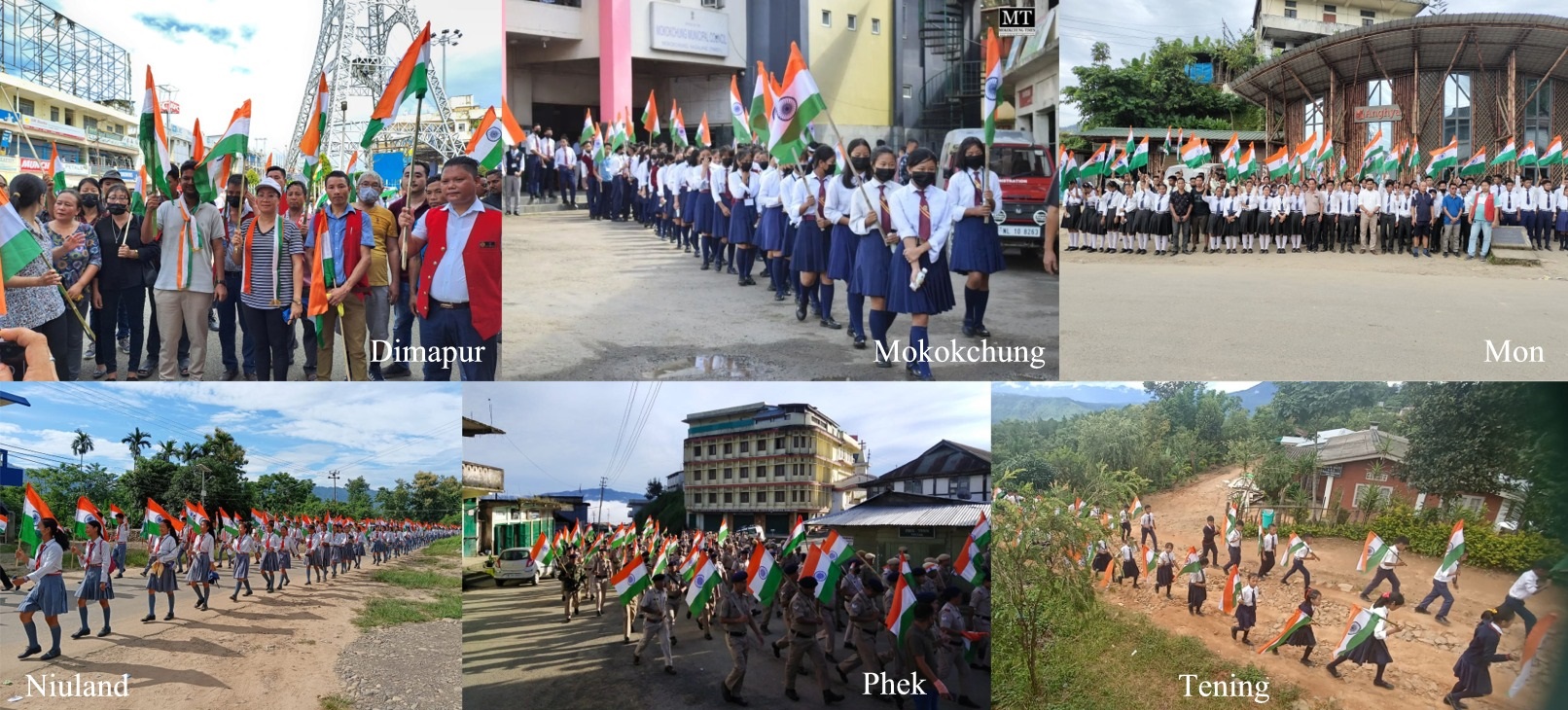 Tiranga rally across the state