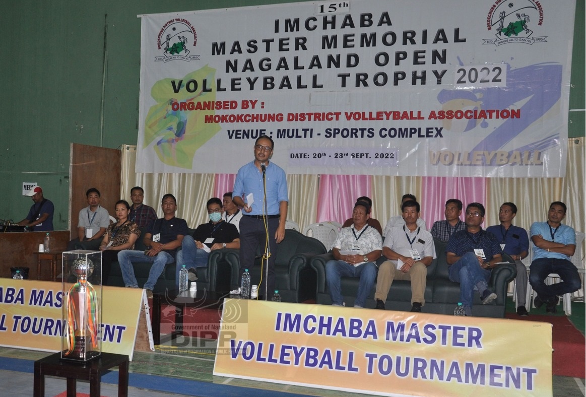 IMCHABA MASTER MEMORIAL NAGALAND OPEN VOLLEYBALL TROPHY UNDERWAY