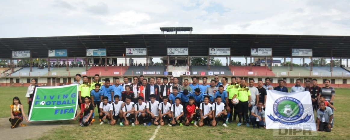 2nd OPEN FOOTBALL TOURNAMENT KICKOFF IN DIMAPUR