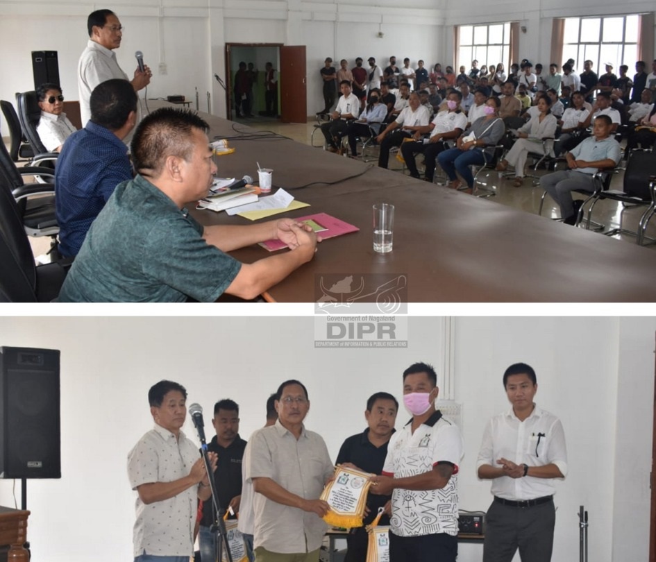 CHUMOUKEDIMA DPDB MEETING-CUM-FELICIATATION OF OLYMPIC CONTINGENTS HELD