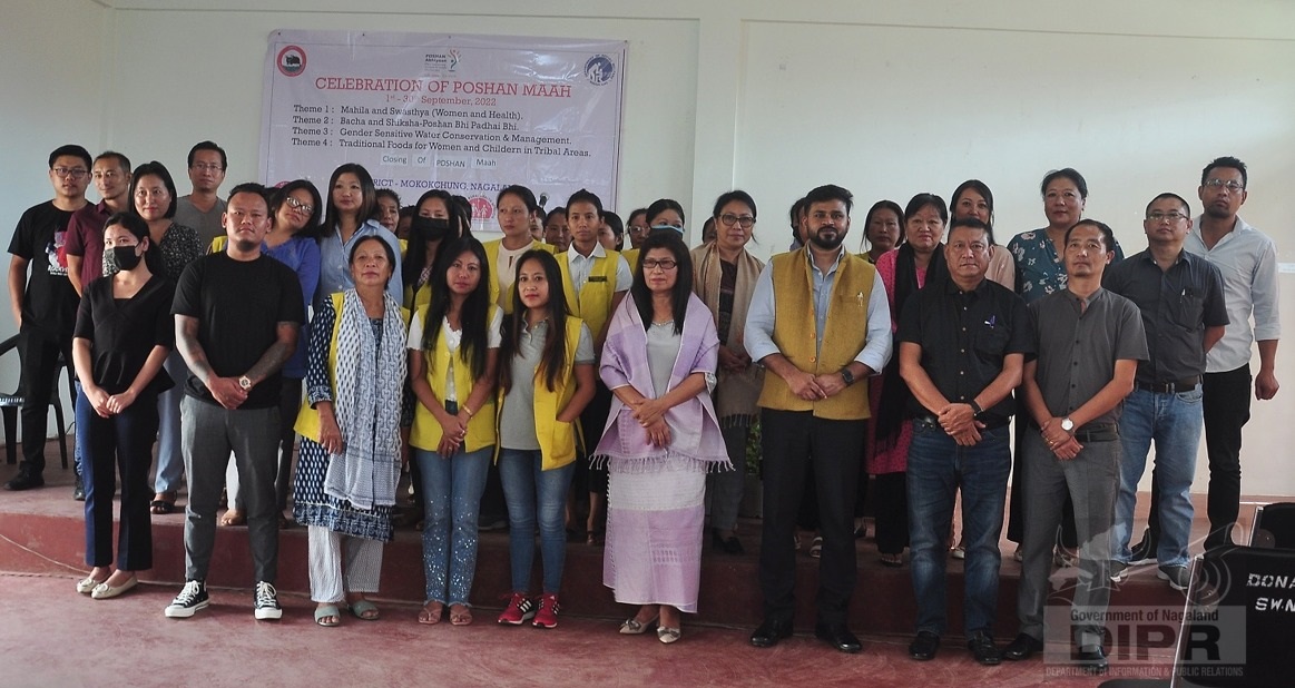 CLOSING PROGRAMME OF POSHAN MAAH 2022 HELD IN MOKOKCHUNG