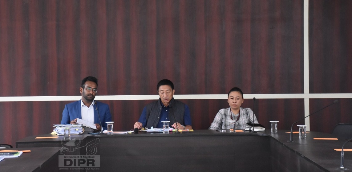 DISTRICT DEVELOPMENT COORDINATION AND MONITORING COMMITTEE DISHA HELD AT KOHIMA