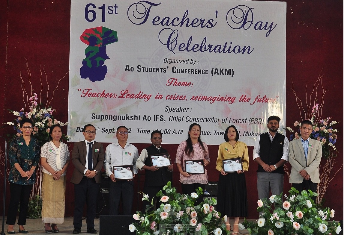 TEACHERS’ DAY CELEBRATED AT MOKOKCHUNG