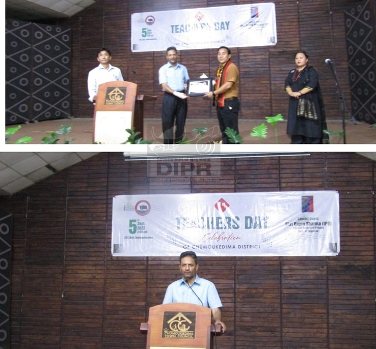 TEACHERS’ DAY CELEBRATED AT CHUMOUKEDIMA   