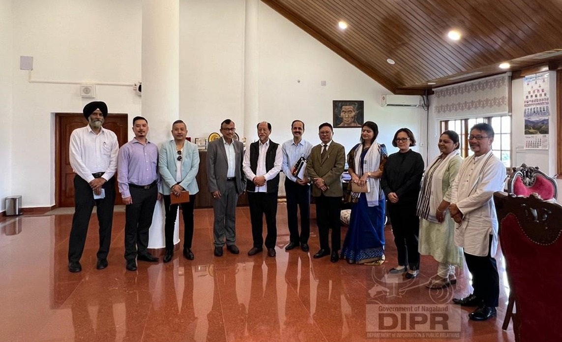 WORLD BANK TEAM CALLS ON CHIEF MINISTER