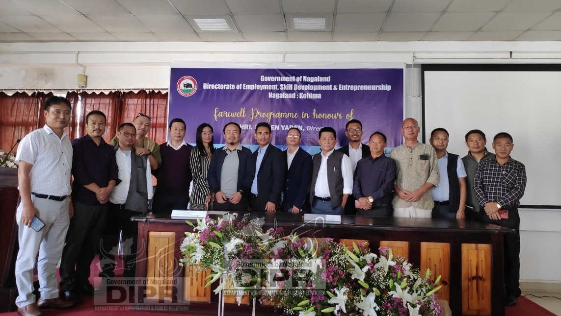 EMPLOYMENT, SKILL DEVELOPMENT & ENTREPRENEURSHIP BIDS FAREWELL TO DIRECTOR