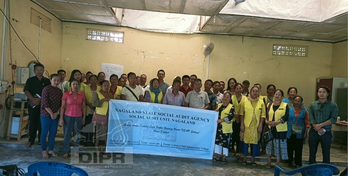 PUBLIC HEARING UNDER NSAP SCHEME HELD AT PEREN