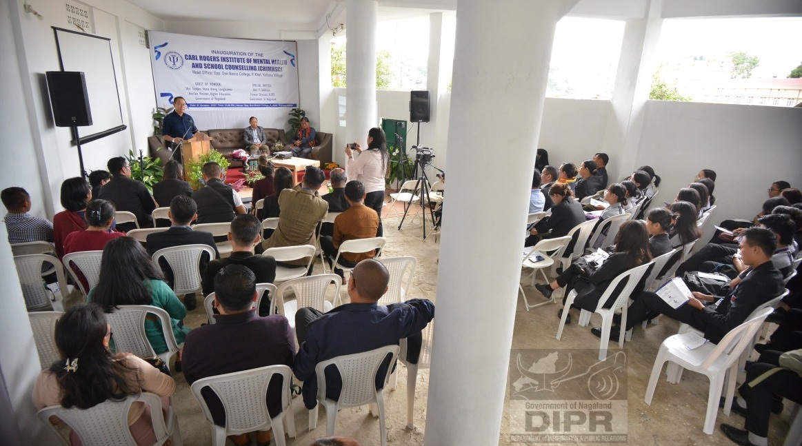  CARL ROGERS INSTITUTE OF MENTAL HEALTH AND SCHOOL COUNSELLING INAUGURATED AT KOHIMA VILLAGE   