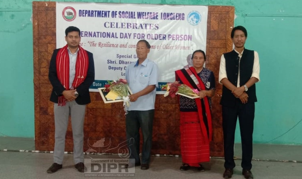 INTERNATIONAL DAY OF OLDER PERSONS HELD AT LONGLENG