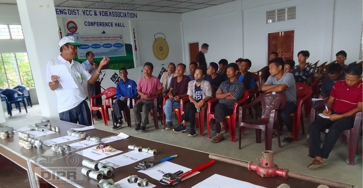 SKILL DEVELOPMENT TRAINING UNDER JJM HELD AT LONGLENG