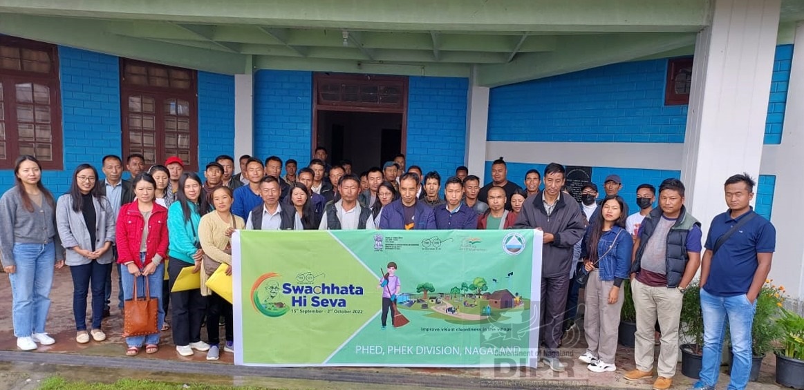 SWACHHATA HI SEVA CAMPAIGN AT PHEK DISTRICT