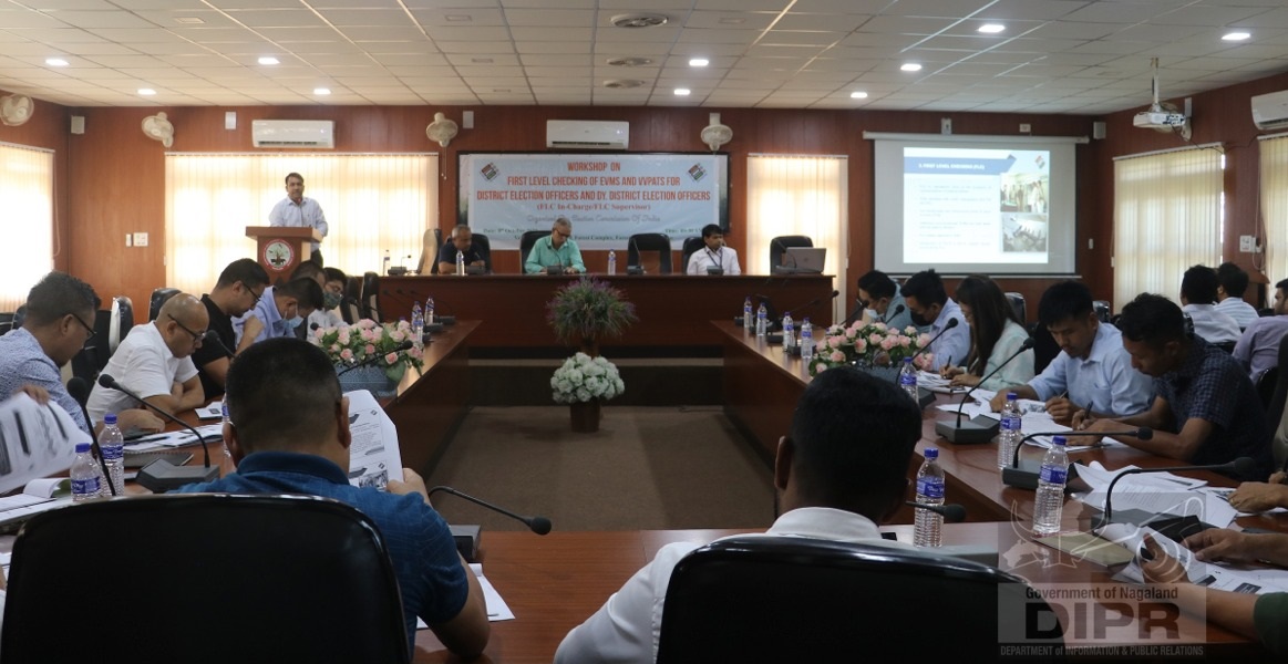 WORKSHOP OF FIRST-LEVEL CHECKING OF EVMS & VVPATS