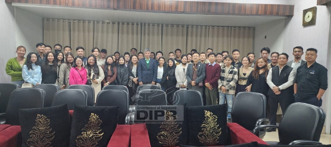 INTERACTIVE MEETING HELD AT NAGALAND HOUSE NEW DELHI