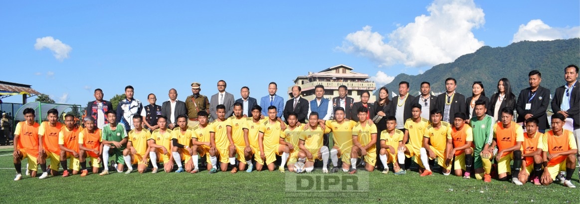 CM INAUGURATES LM ASTRO TURF GROUND CUM 30th LMT 2022   