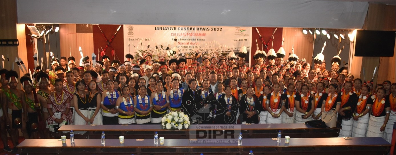 JANJATIYA GAURAV DIVAS 2022 HELD AT CAPITAL KOHIMA