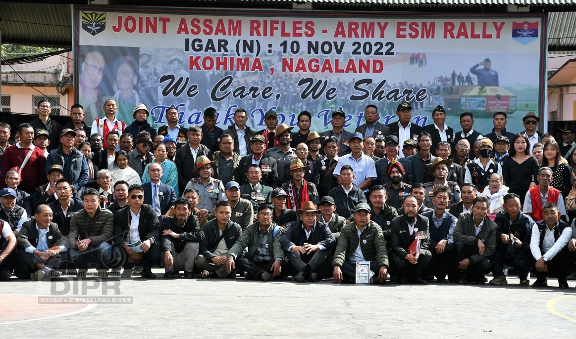 JOINT ASSAM RIFLES - ARMY ESM RALLY HELD