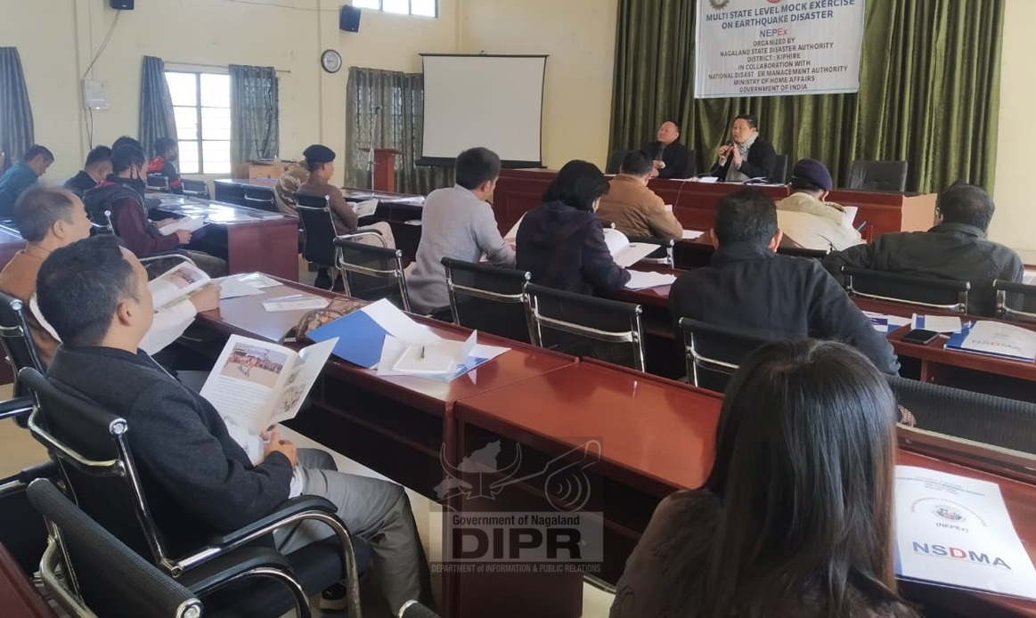 DISTRICT DISASTER MANAGEMENT AUTHORITY KIPHIRE CONDUCTS TABLETOP EXERCISE