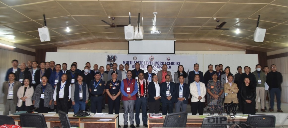 MULTI-STATE LEVEL MOCK DRILL EXERCISES ON EARTHQUAKE DISASTER HELD