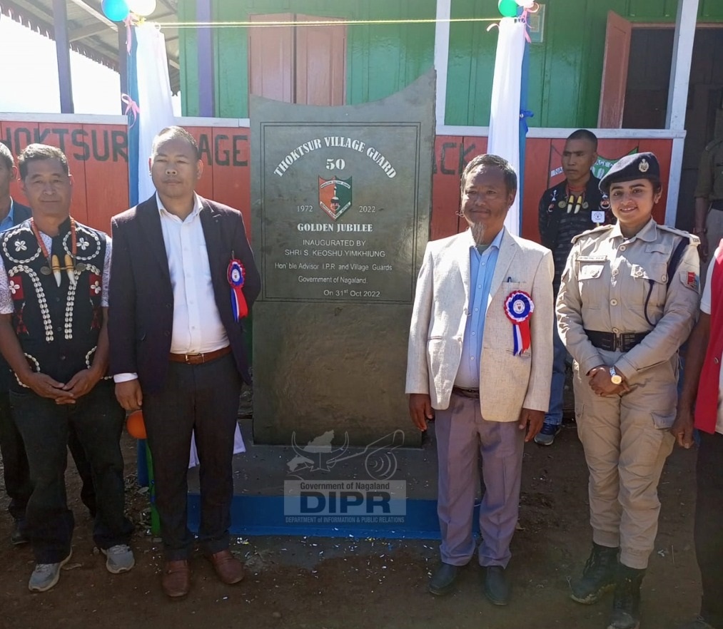ADVISOR S. KEOSHU YIMKHIUNG GRACES THOKTSUR VILLAGE GUARD GOLDEN JUBILEE CELEBRATION