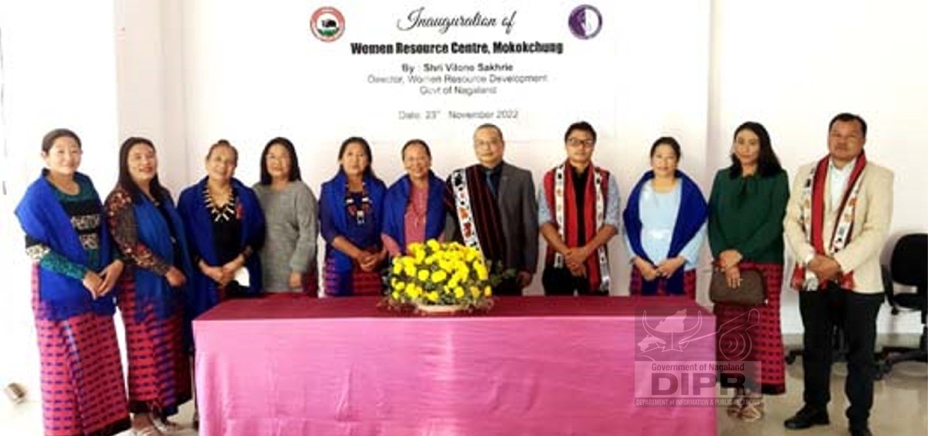 WOMEN RESOURCE CENTRE, MOKOKCHUNG INAUGURATED