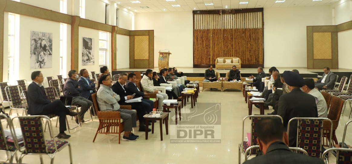 Cabinet meeting at Kisama, Kohima