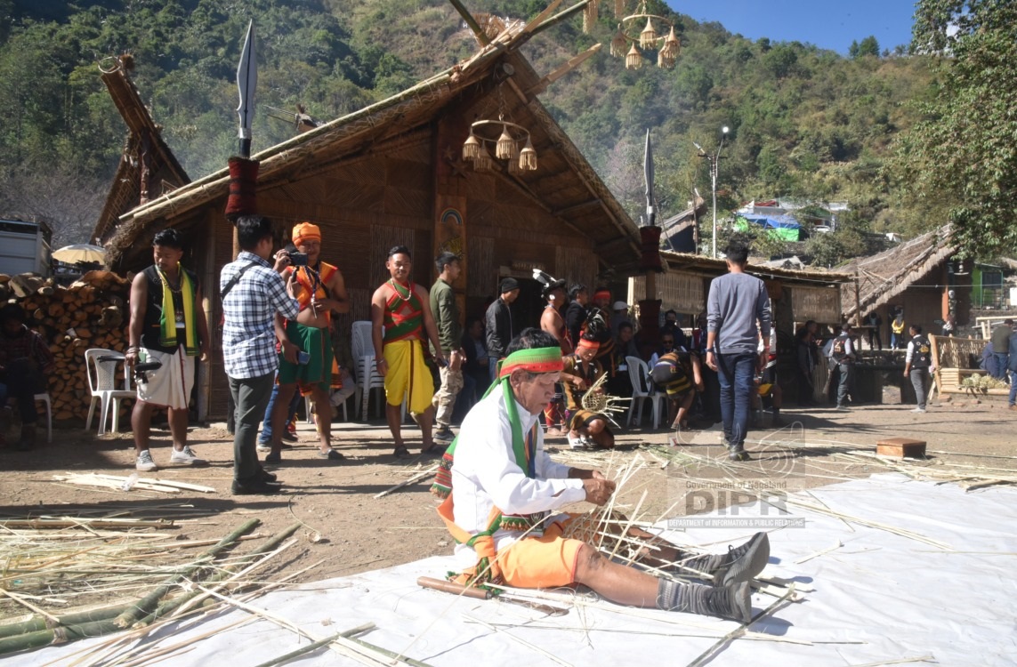 CHICKEN COOP-MAKING COMPETITION HELD AT HORNBILL FESTIVAL