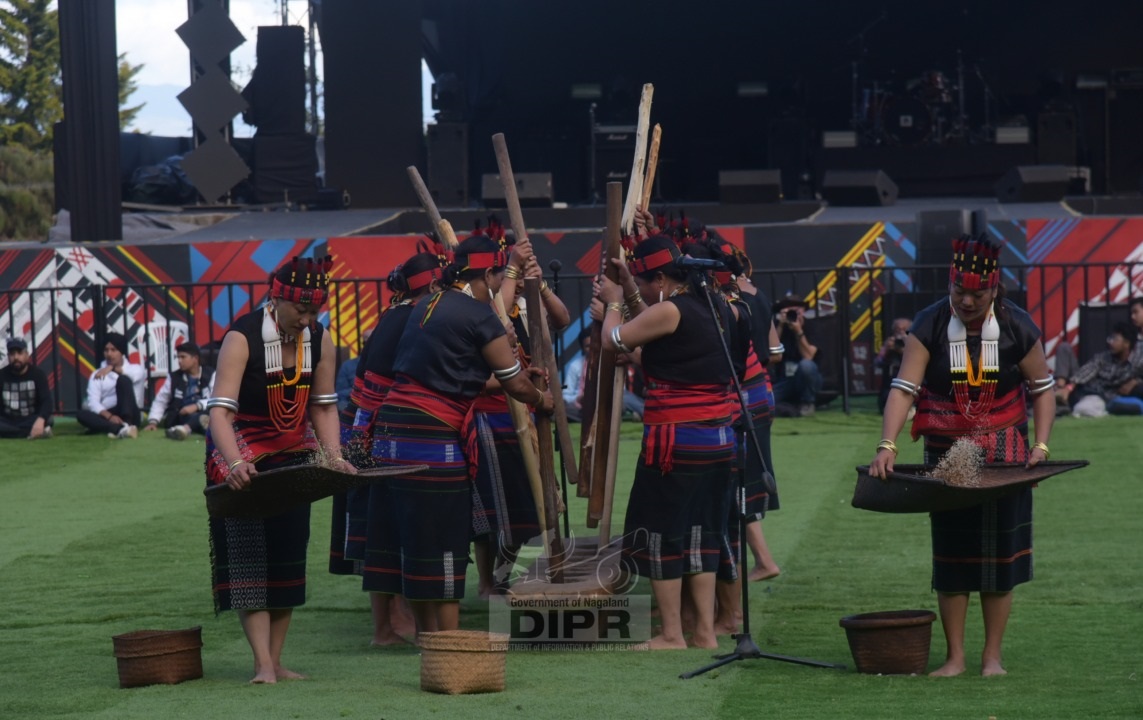 Lotha cultural troupe