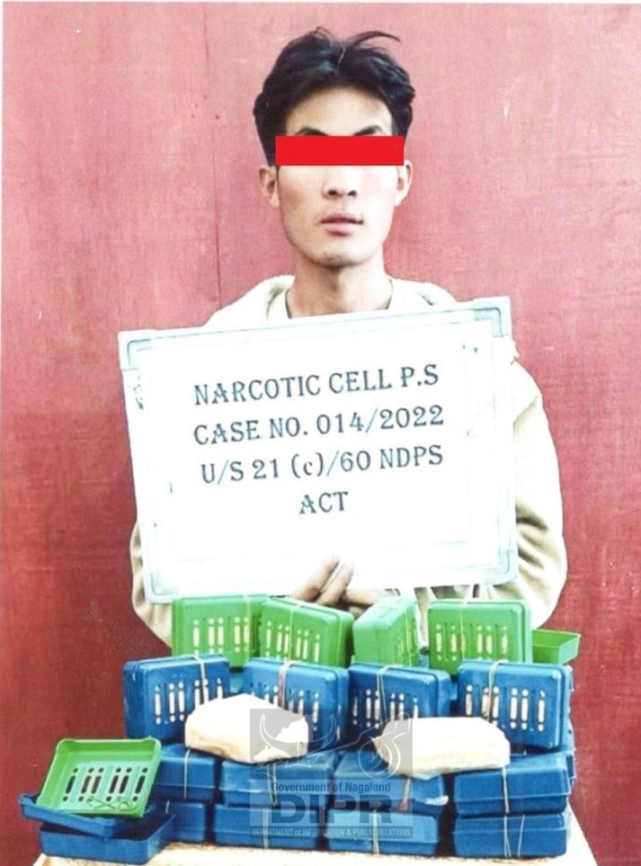 CONTRABAND ITEMS ALONG WITH VEHICLE SEIZED
