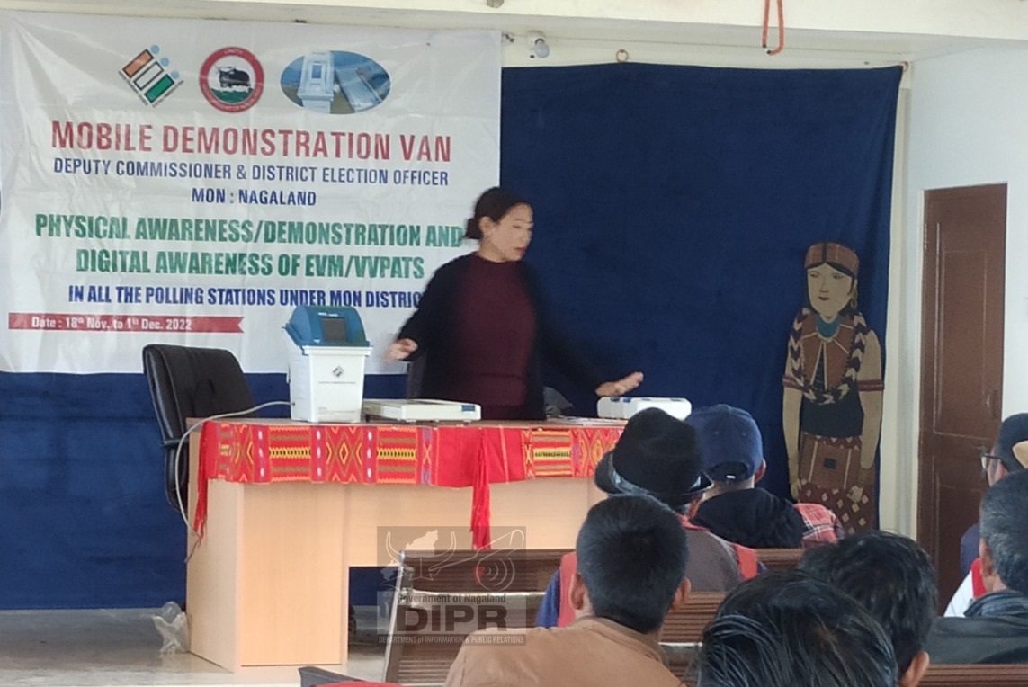 DEMONSTRATION AND DIGITAL AWARENESS OF EVM/ VVPATS AT 45TH TEHOK