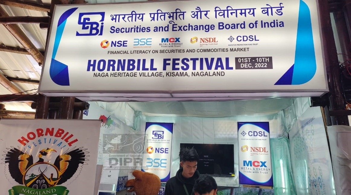 SEBI COUNTER AT HORNBILL FESTIVAL TO HELP WITH FINANCIAL LITERACY