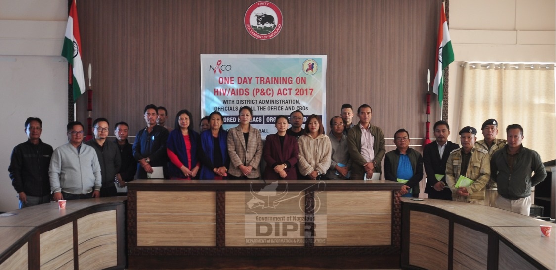 TRAINING ON HIV/AIDS CONDUCTED AT MOKOKCHUNG