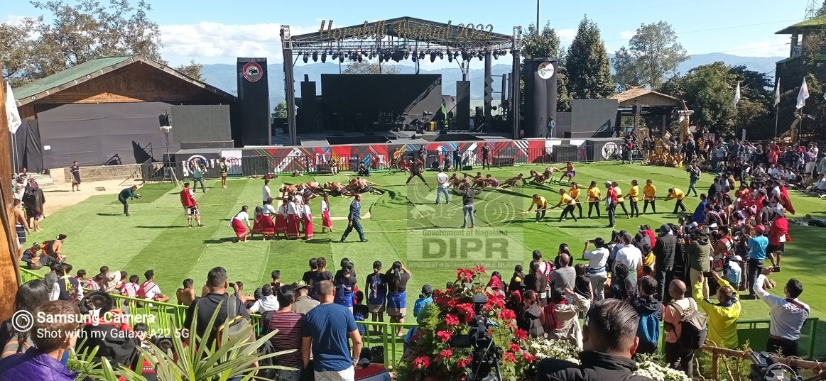 TUG OF WAR UNDERWAY AT KISAMA