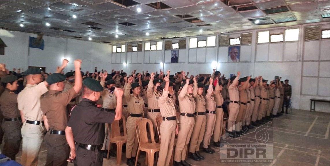 NCC COMBINED ANNUAL TRAINING CAMP AT MOKOKCHUNG