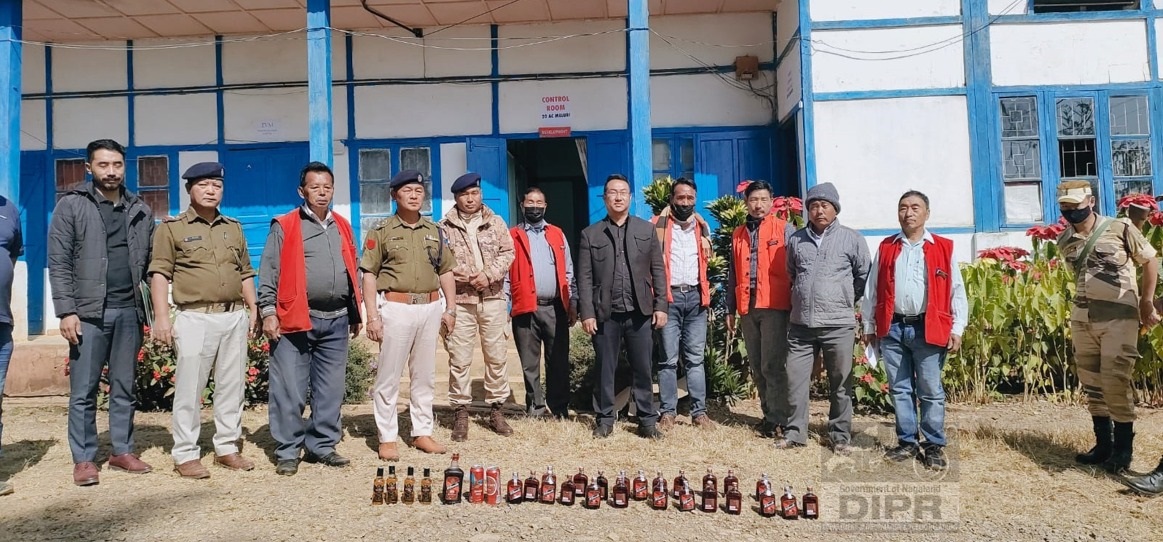 IMFL seized at Meluri