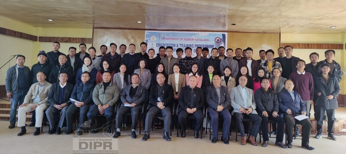MAJOR ORIENTATION CUM TRAINING PROGRAMME FOR NEW RECRUITS OF POWER DEPARTMENT