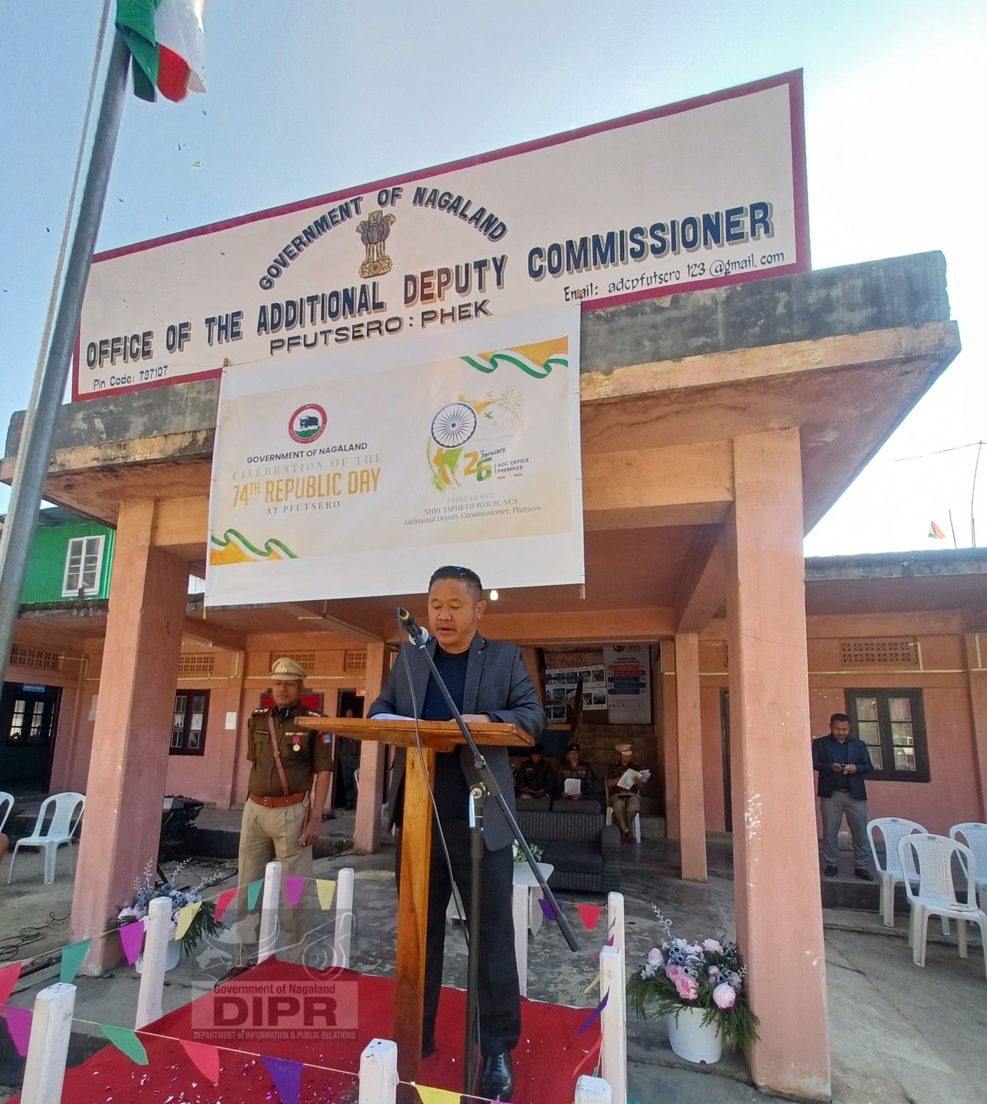 REPUBLIC DAY CELEBRATED AT PFUTSERO