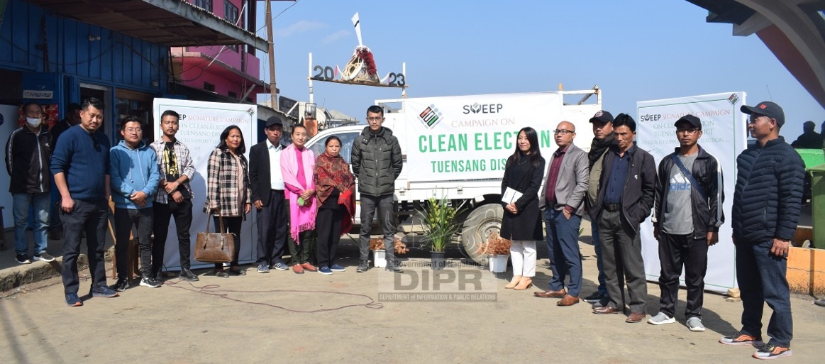 SVEEP CAMPAIGN FOR CLEAN ELECTION HELD A TUENSANG