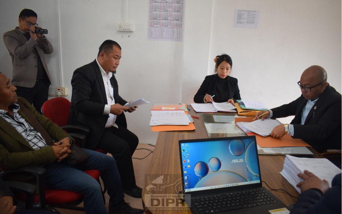 H. Zungkhum file nomination from Tuensang Sadar II