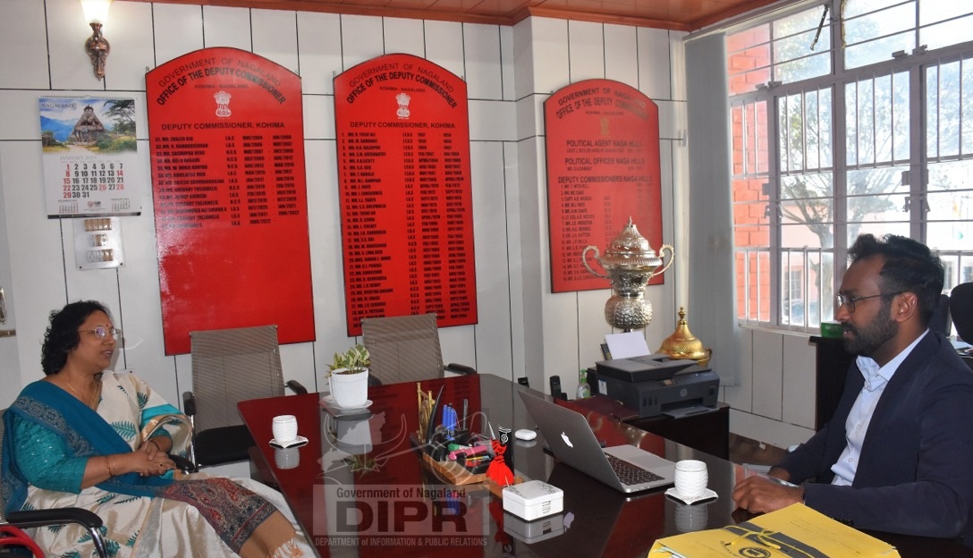 EXPENDITURE OBSERVER FOR KOHIMA TOWN, NORTHERN ANGAMI - I & II ASSEMBLY CONSTITUENCIES ARRIVES AT KOHIMA