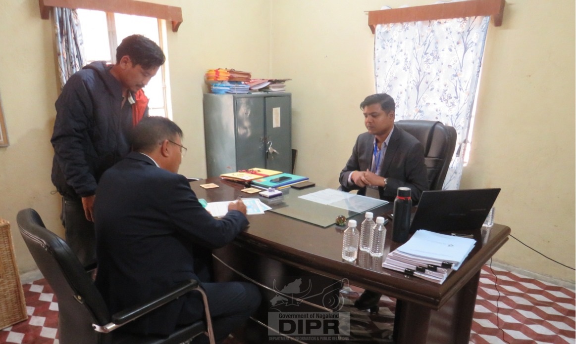 Er. Tsungro Kithan file nomination papers from Bhandari