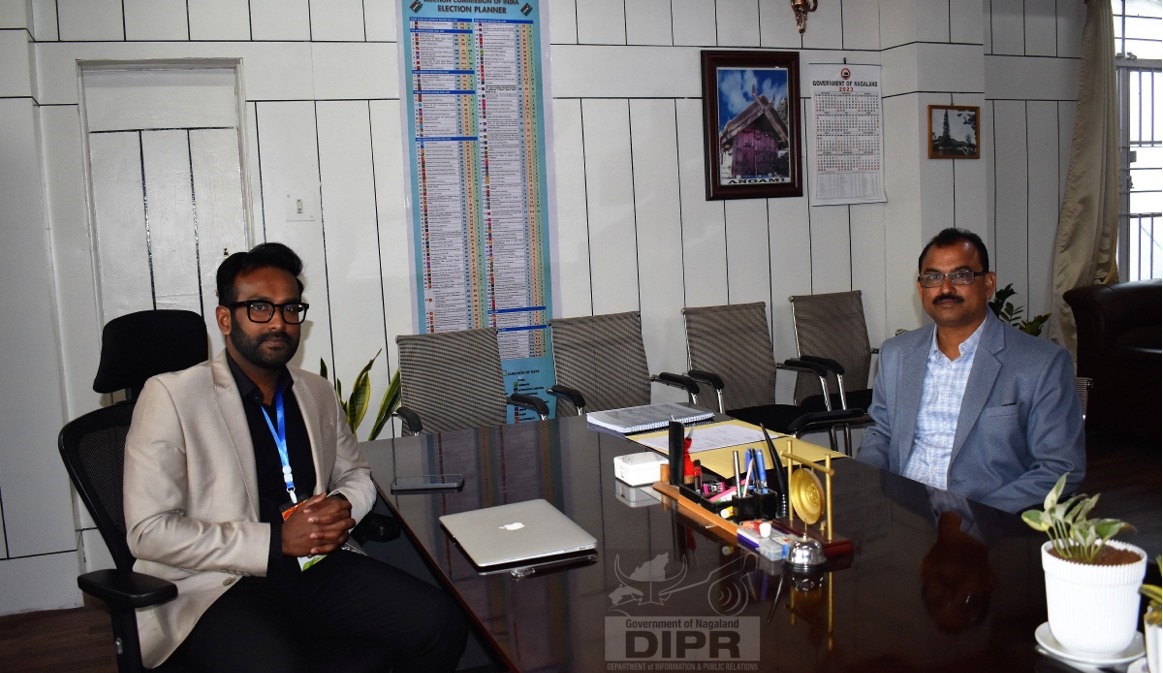 GENERAL OBSERVER JANAK PRASAD PATHAK ARRIVES AT KOHIMA