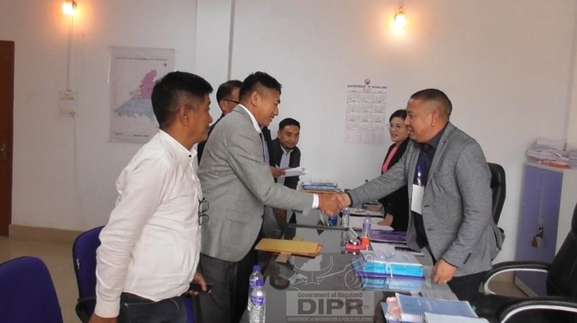 Imsumongba Pongen file nomination papers from Ghaspani-I